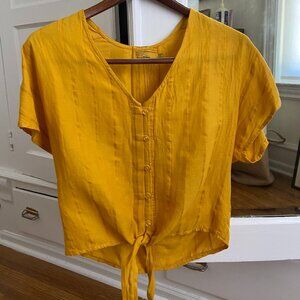 prAna Summer Fun Top - Mustard Yellow